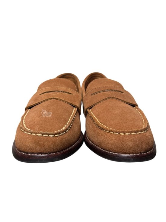 Size 10.5 Polo Ralph Lauren Alston Suede Penny Loafer \'Brown\' 17953 Pre-Owned main image 8